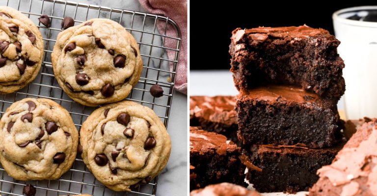 21 Easy and Delicious Brownie and Cookie Recipes for Home Bakers