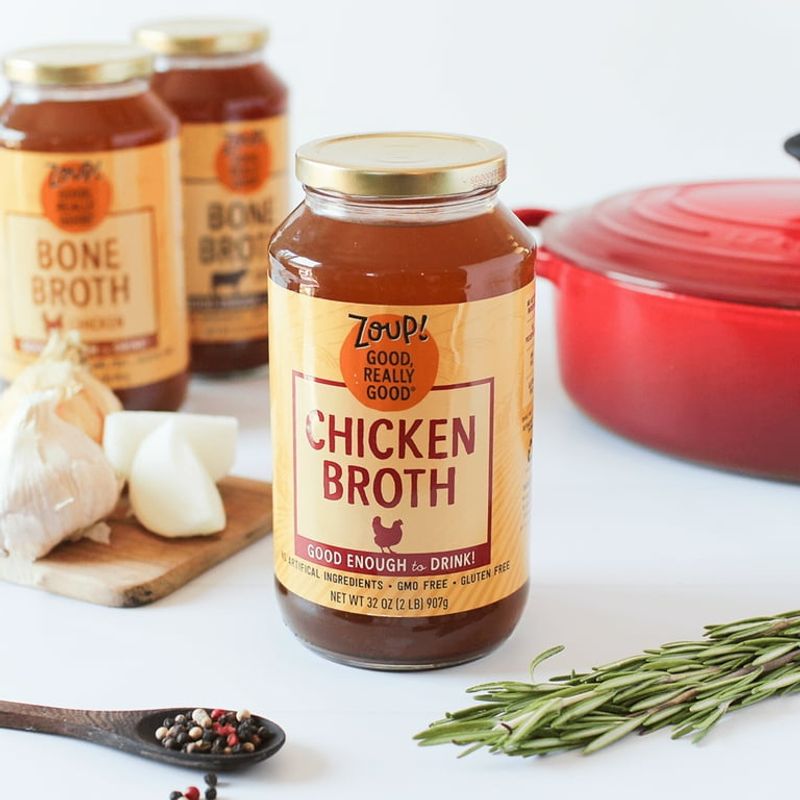 Zoup! Good, Really Good Chicken Broth