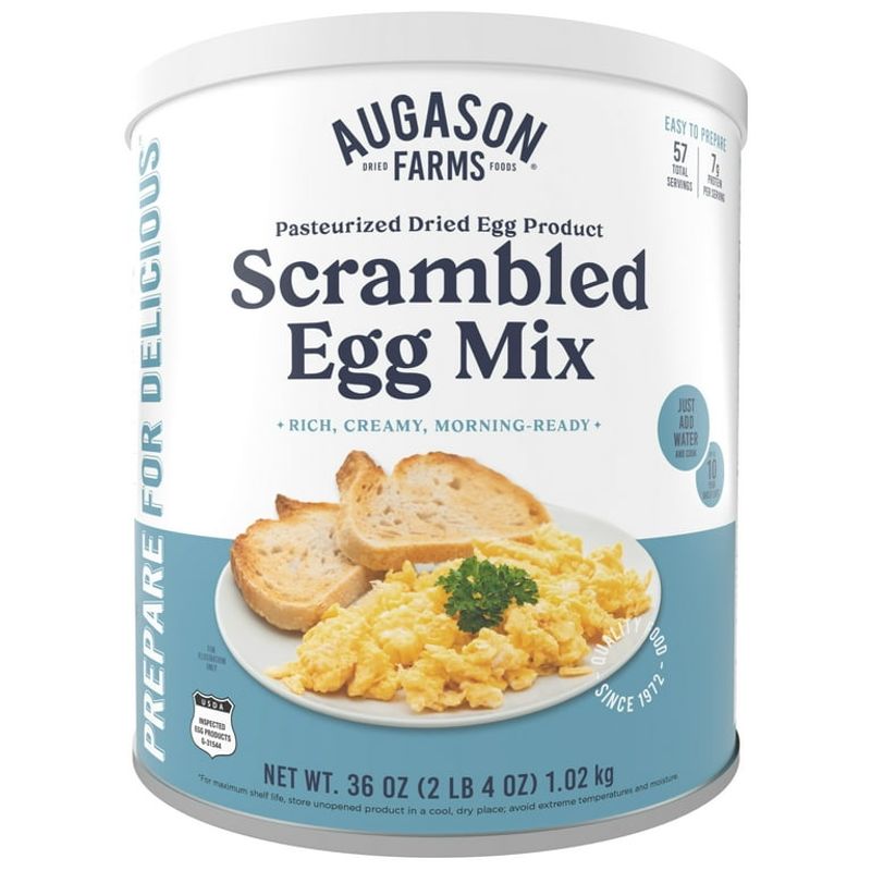 Canned Scrambled Eggs