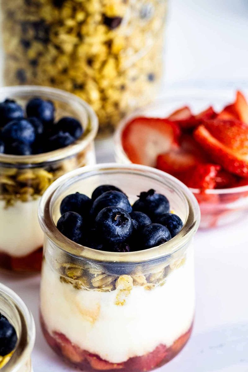 Store-Bought Berry Yogurt Parfaits