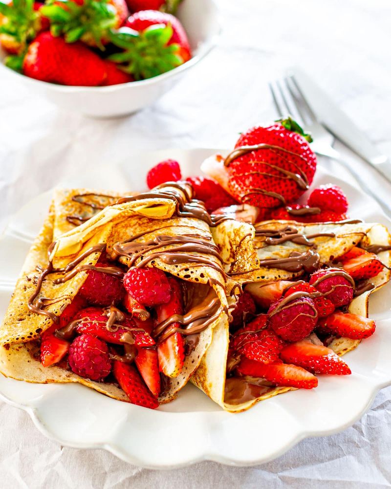 Nutella with Strawberries