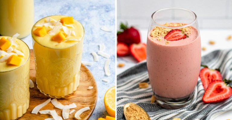 7 Morning Smoothies to Boost Your Energy & 7 to Help You Sleep Like a Baby