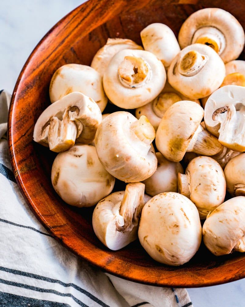 White Button Mushrooms