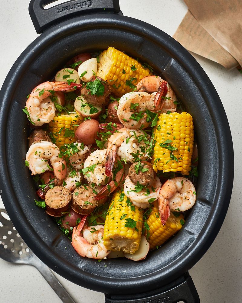 Slow-Cooked Shrimp