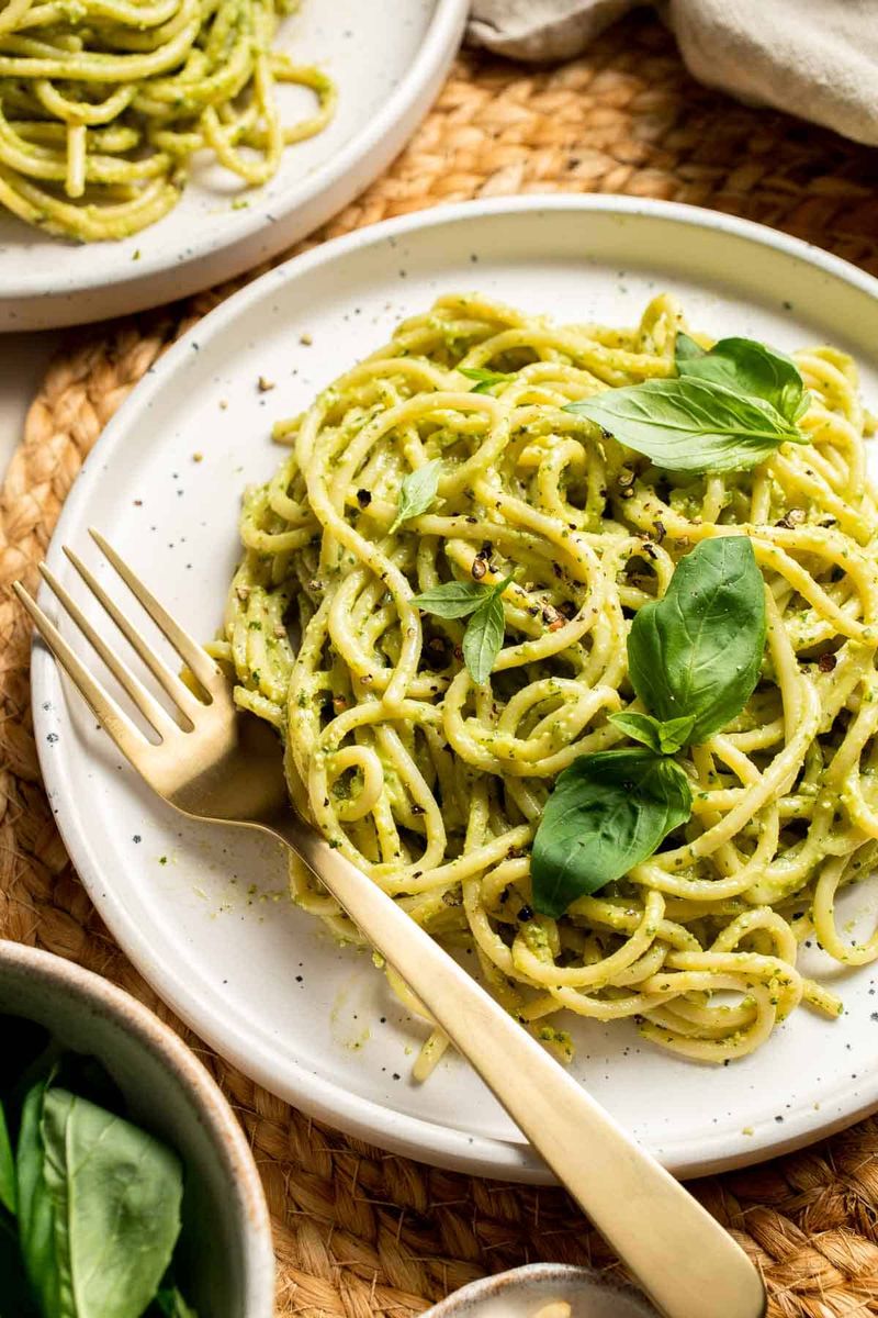 Avocado Pesto Pasta