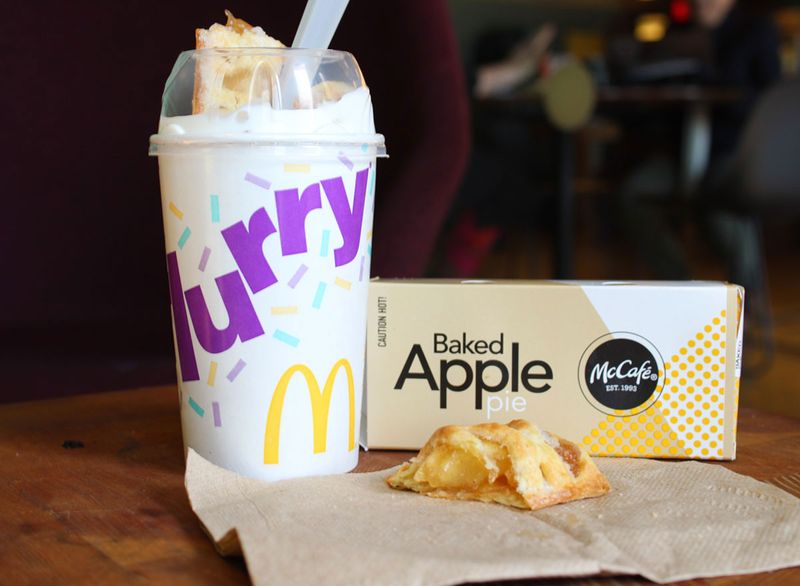 McDonald's Apple Pie McFlurry