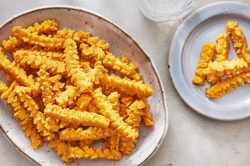 Southern Cheese Straws with Sharp Cheddar Cheese