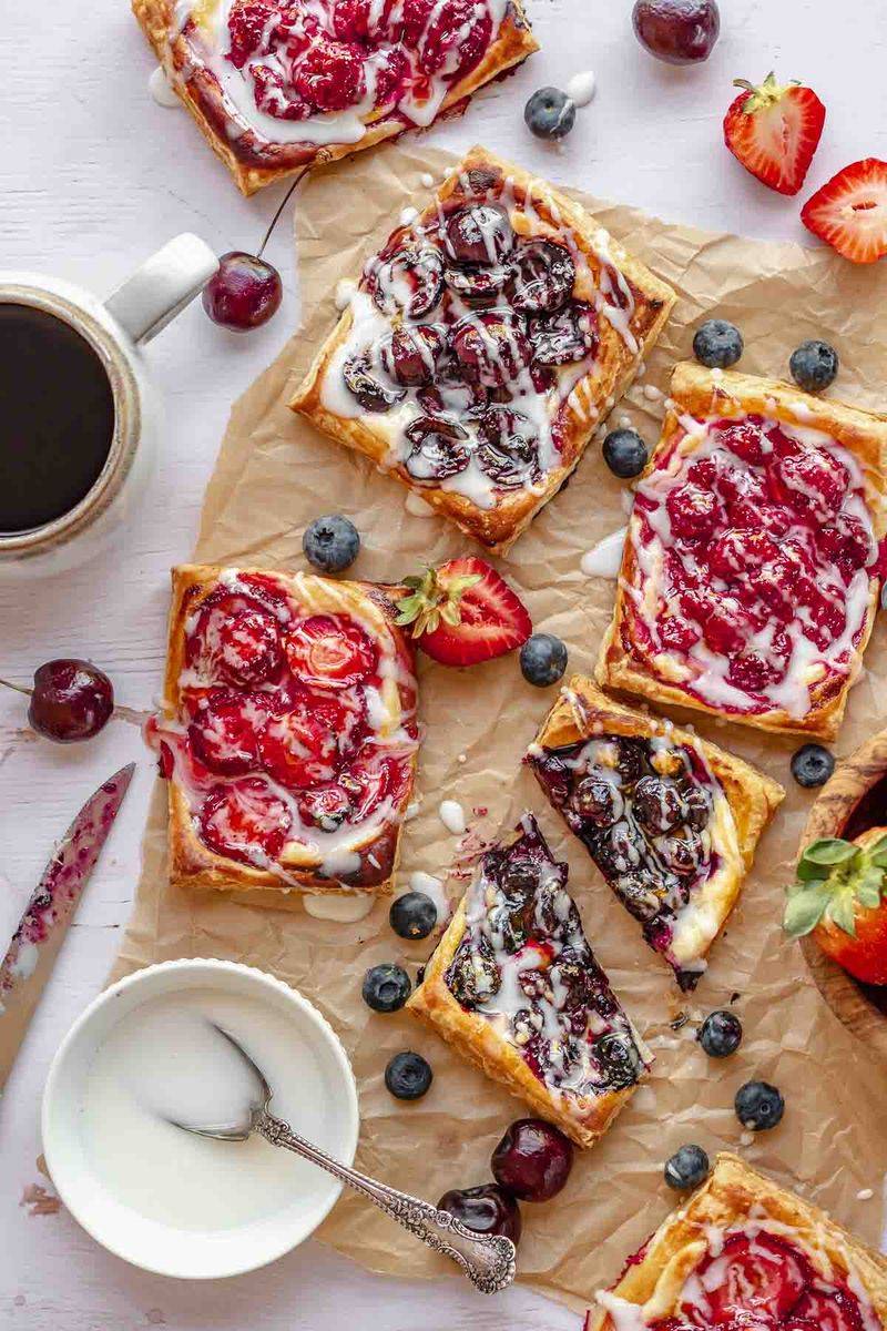 Cream Cheese Puff Pastry Danish