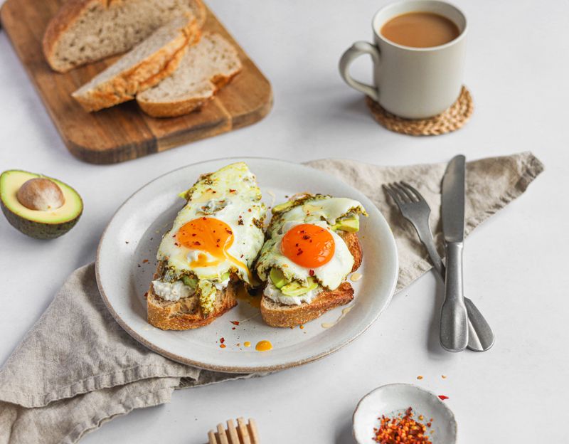 Pesto Eggs