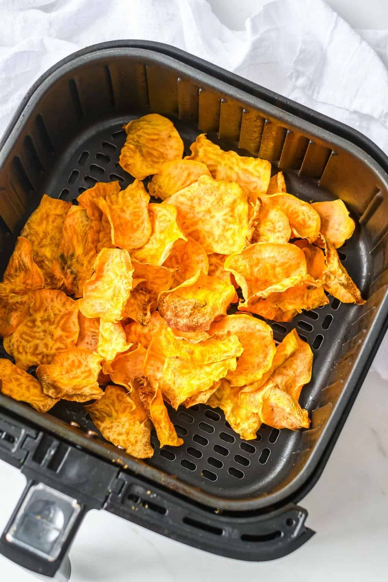 Flavorful Air Fryer Sweet Potato Chips