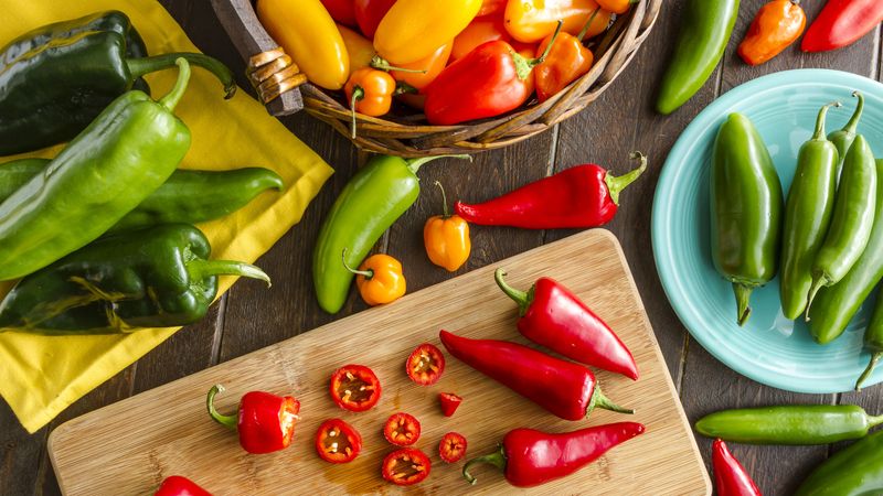 Raw Peppers