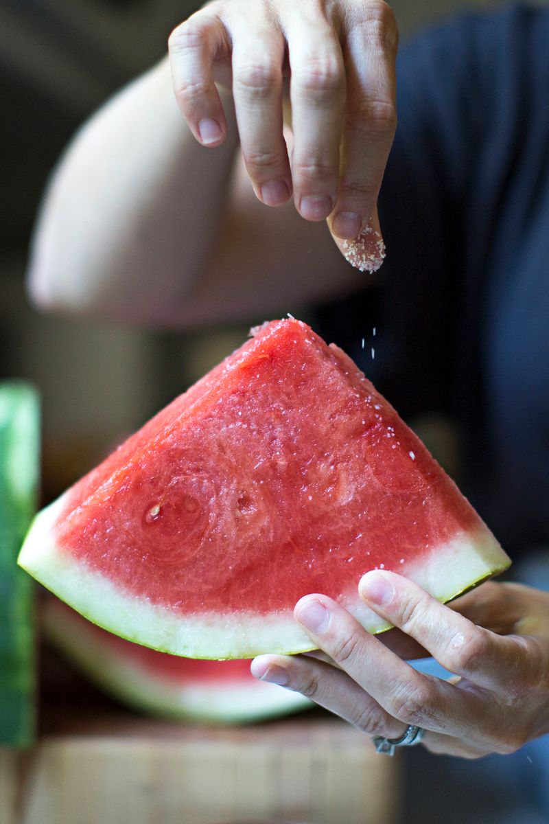 Watermelon with Salt