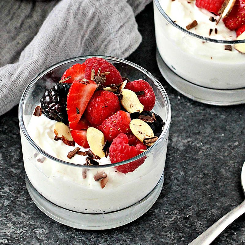Greek Yogurt with Berries and Nuts
