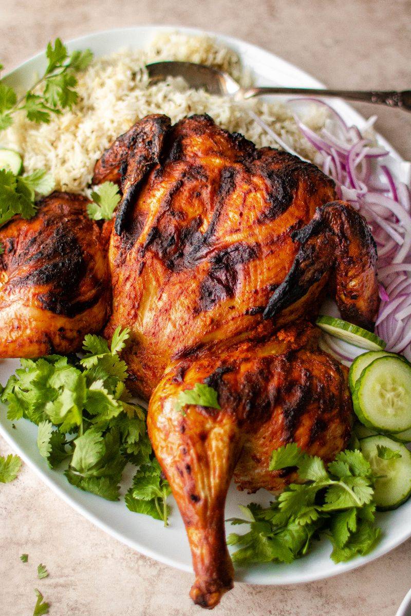 Indian Tandoori Chicken Roast