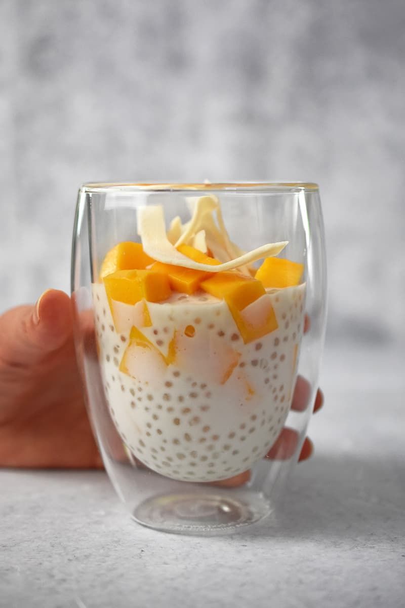 Coconut Milk Tapioca Pudding