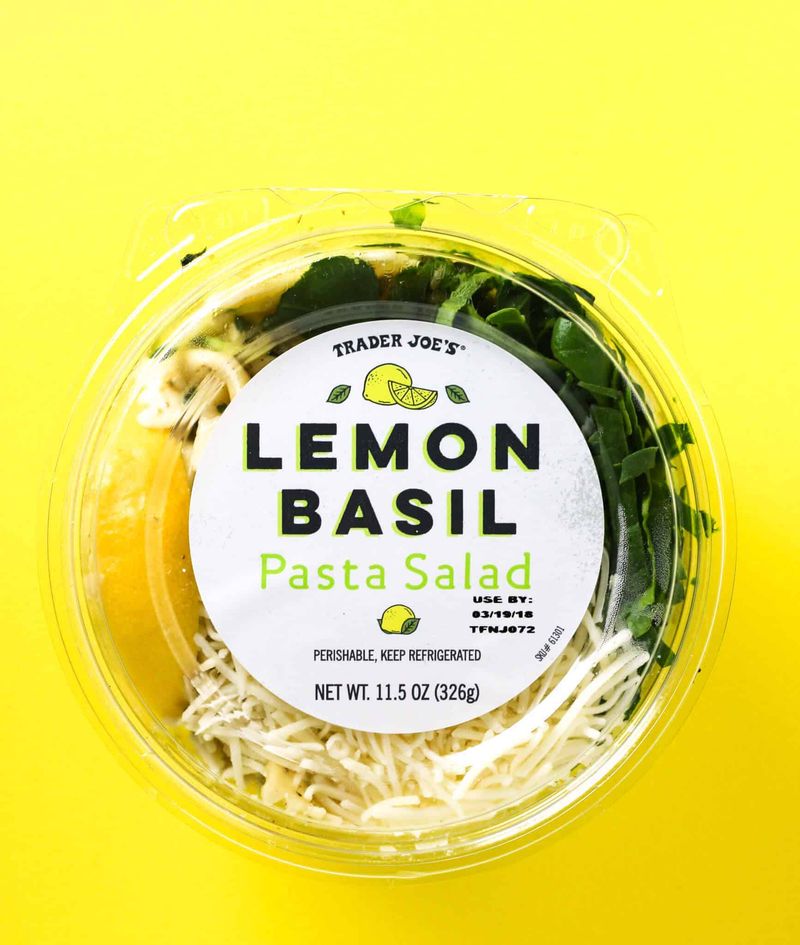 Lemon Basil Pasta Salad