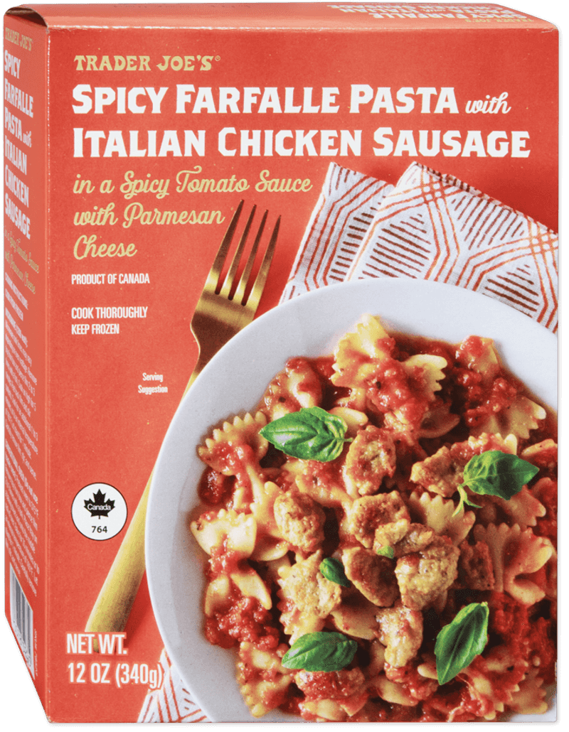 Spicy Farfalle Pasta with Italian Chicken Sausage