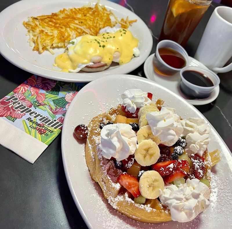 Peppermill's Fruit Fantasy Pancakes