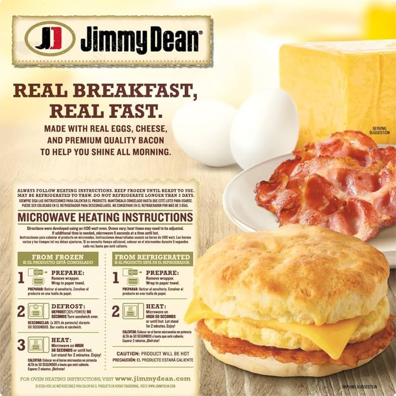 Egg, Cheese, And Bacon Biscuit