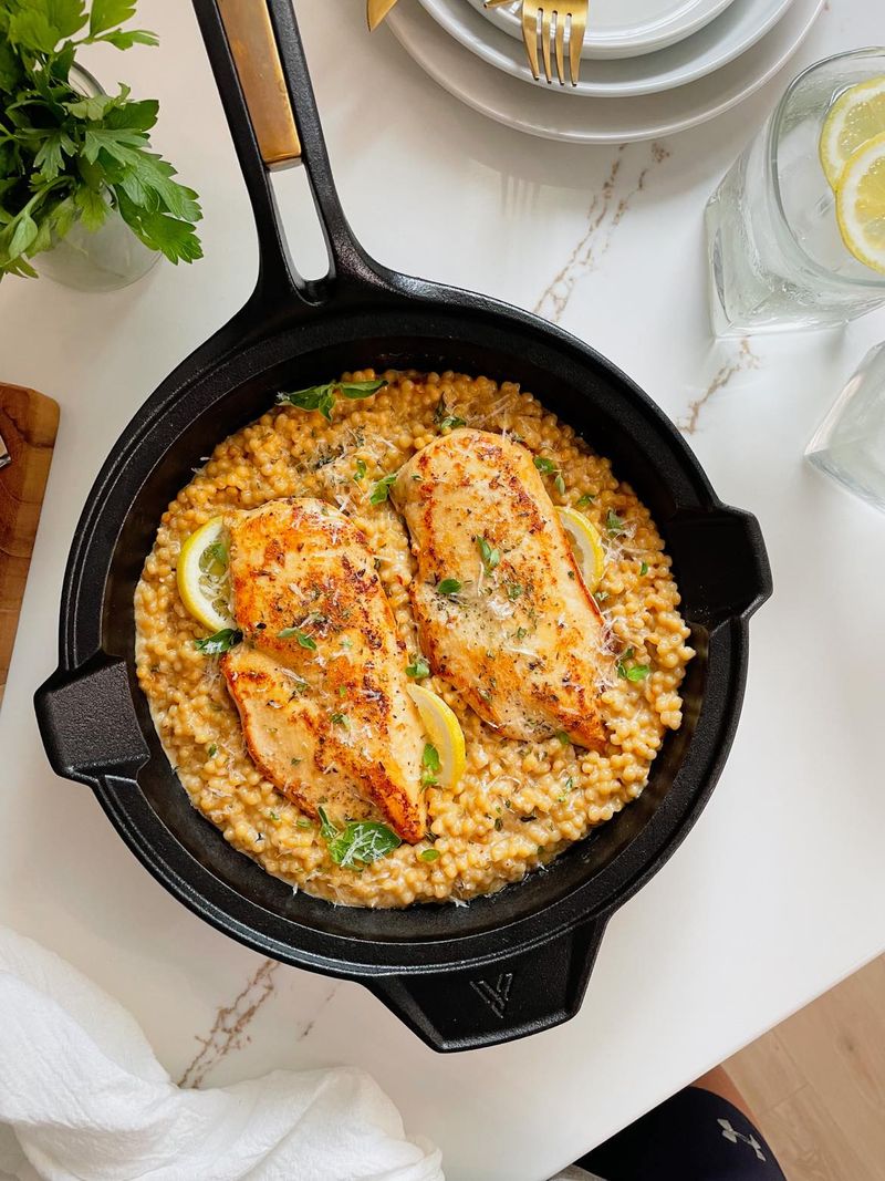 Chicken And Couscous With Lemon