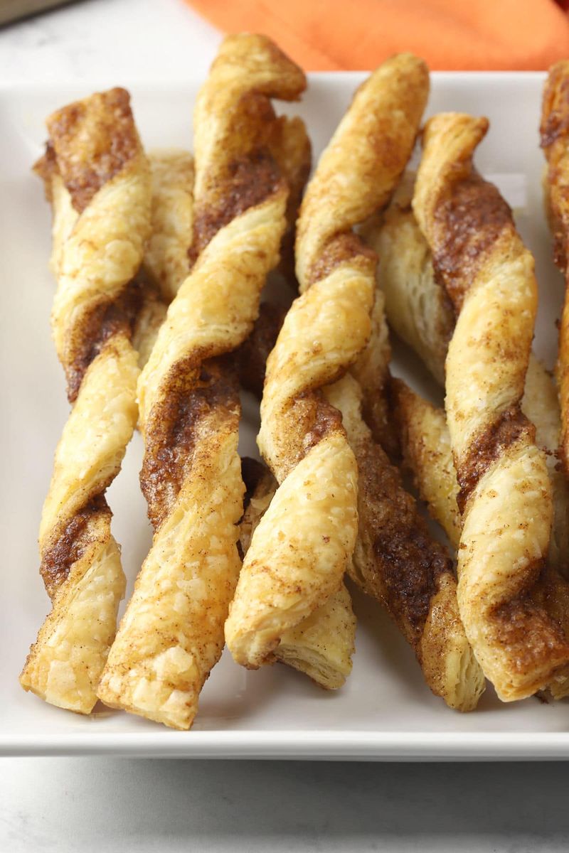 Puff Pastry Cinnamon Twists