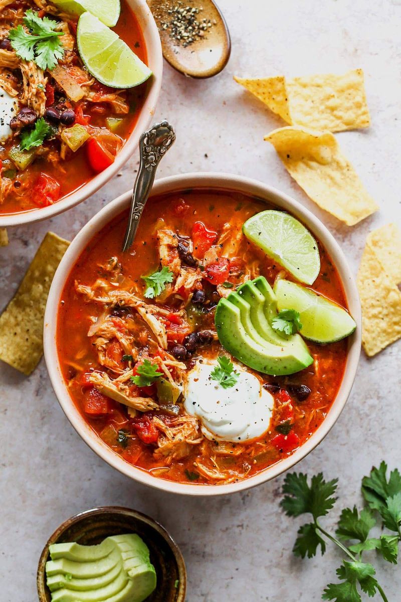 Chicken Fajita Soup
