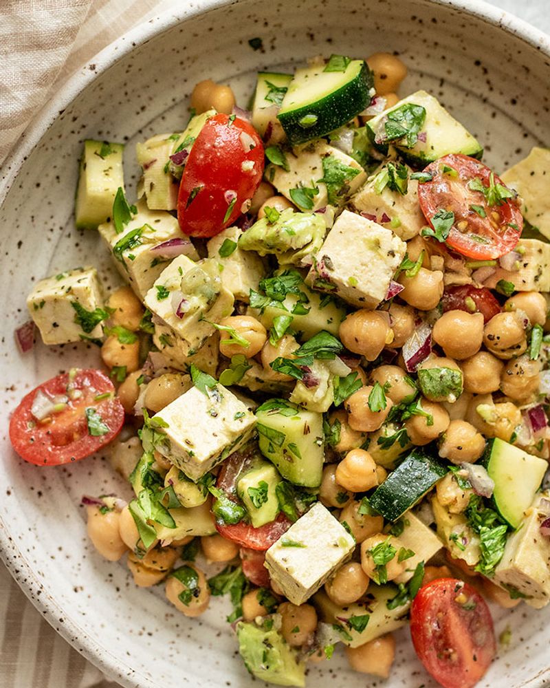 Chickpea and Avocado Salad