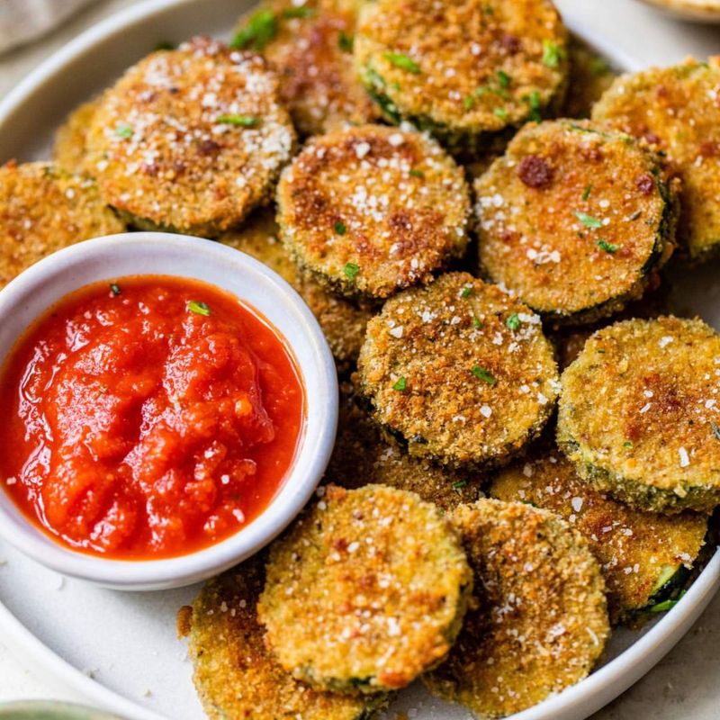 Baked Zucchini Chips