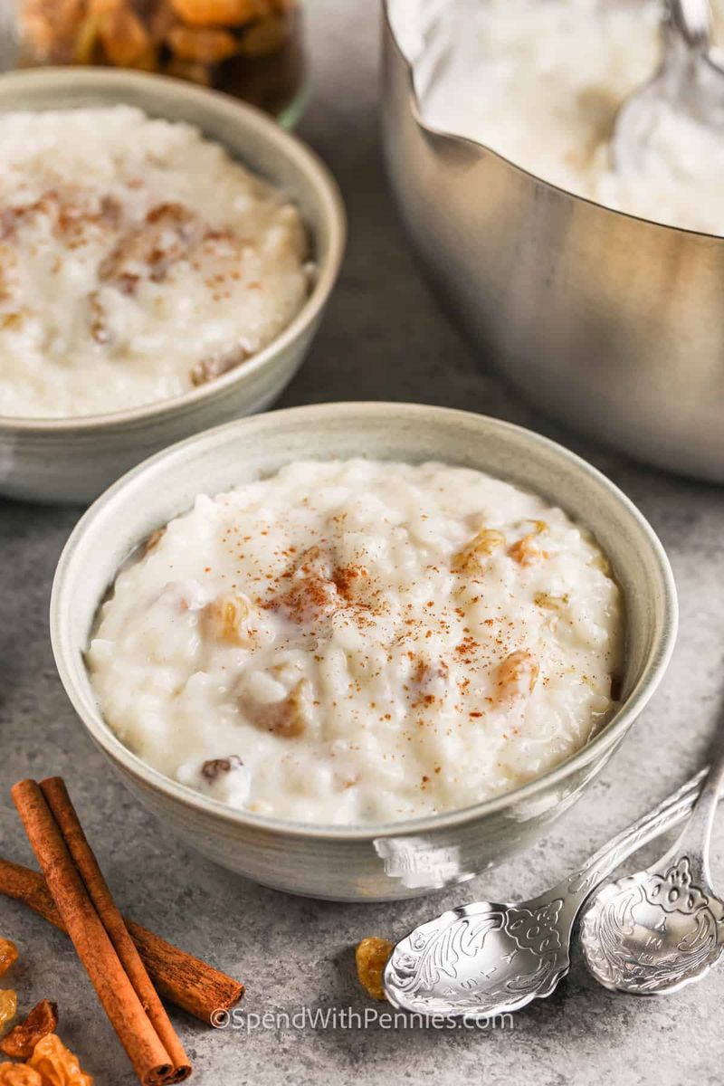 Rice Pudding with Cinnamon