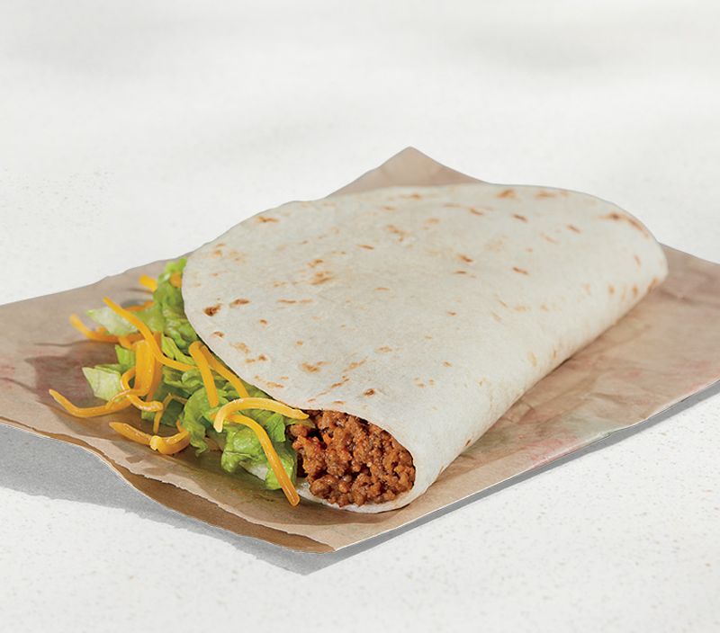 Soft Taco with Beef
