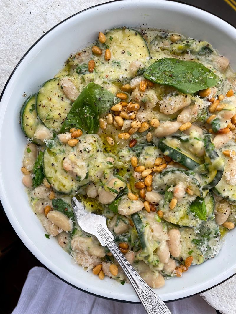 Creamy Bean Risotto