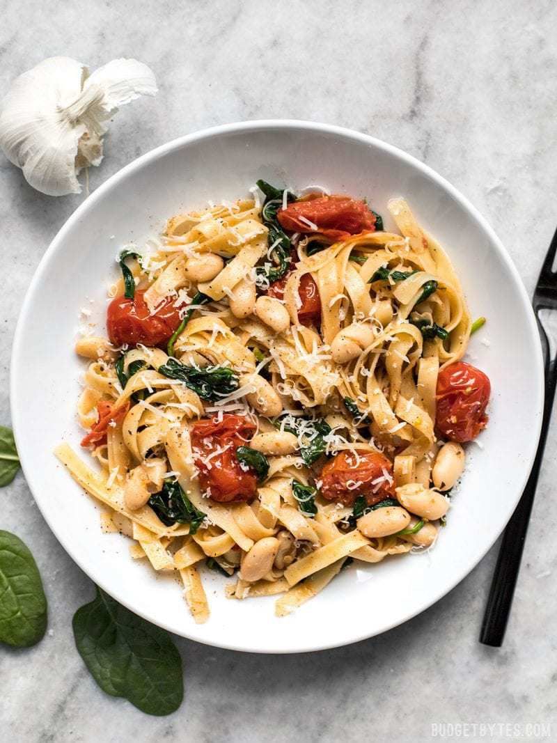 Tuscan Bean Pasta