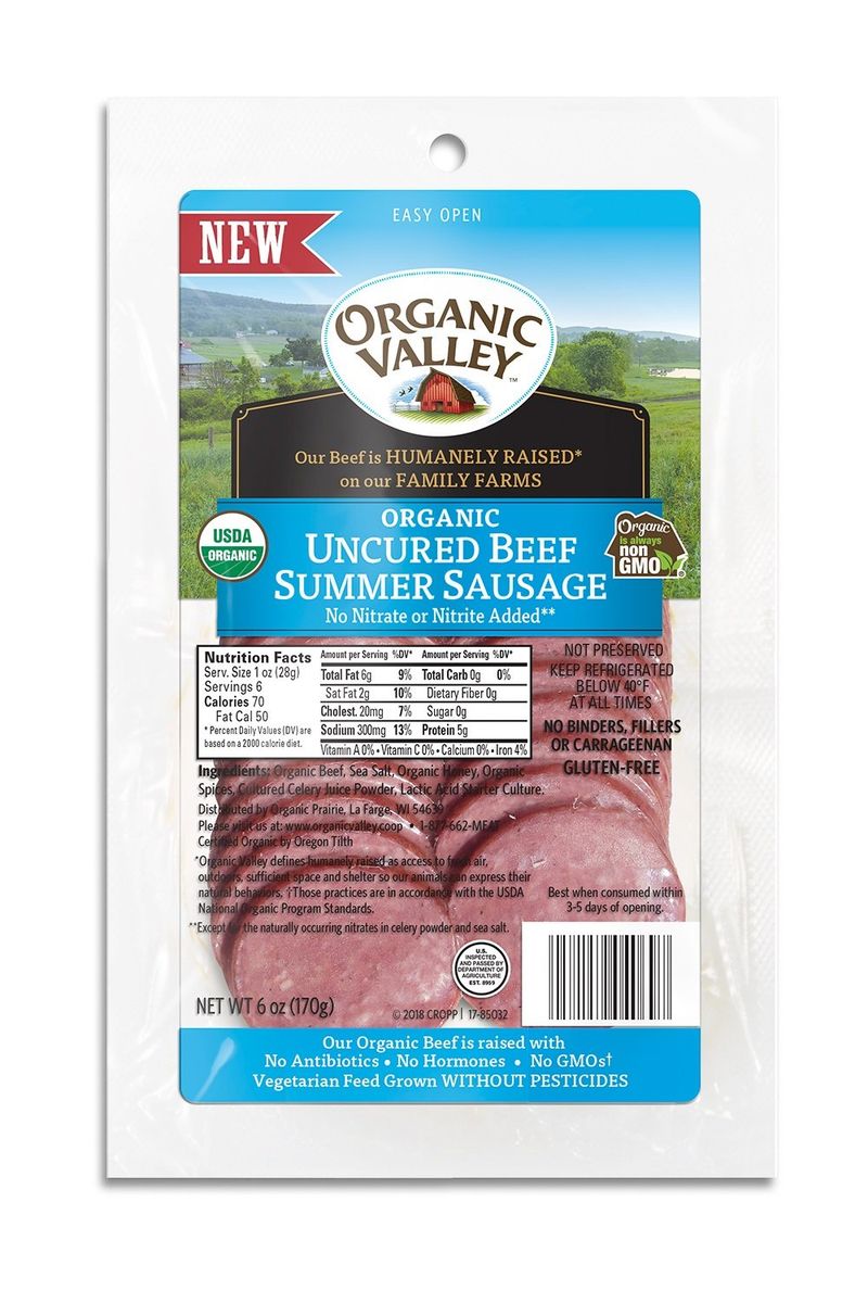 Organic Valley Uncured Beef Bologna