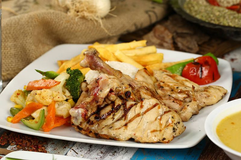 Cooked Chicken or Steak Slices