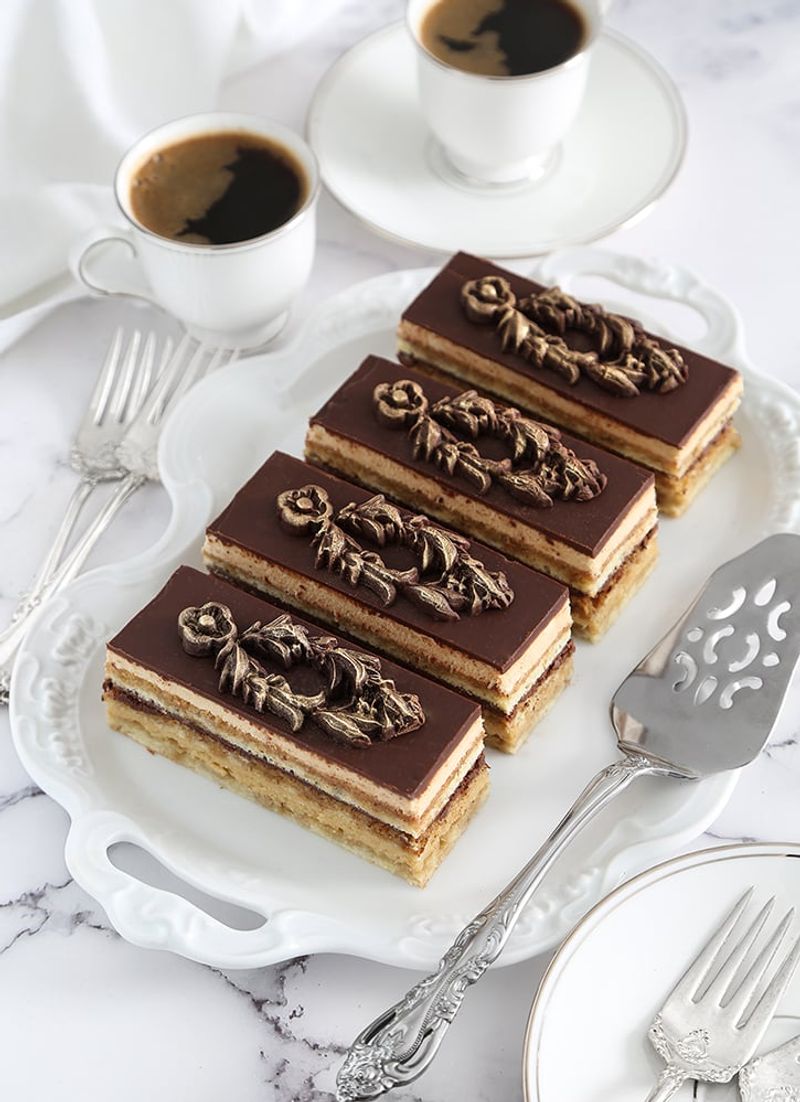 French Opera Cake