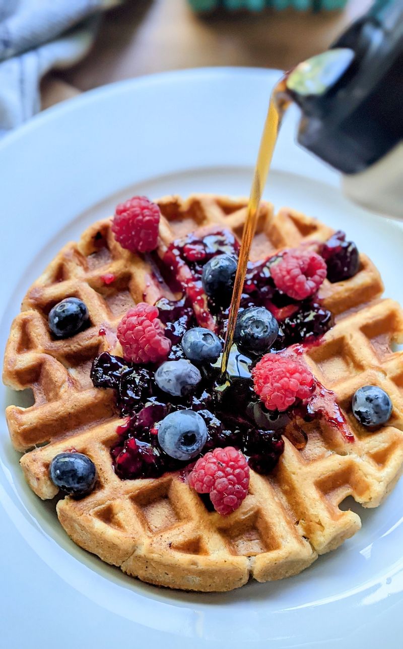Frozen Berry Pancakes or Waffles