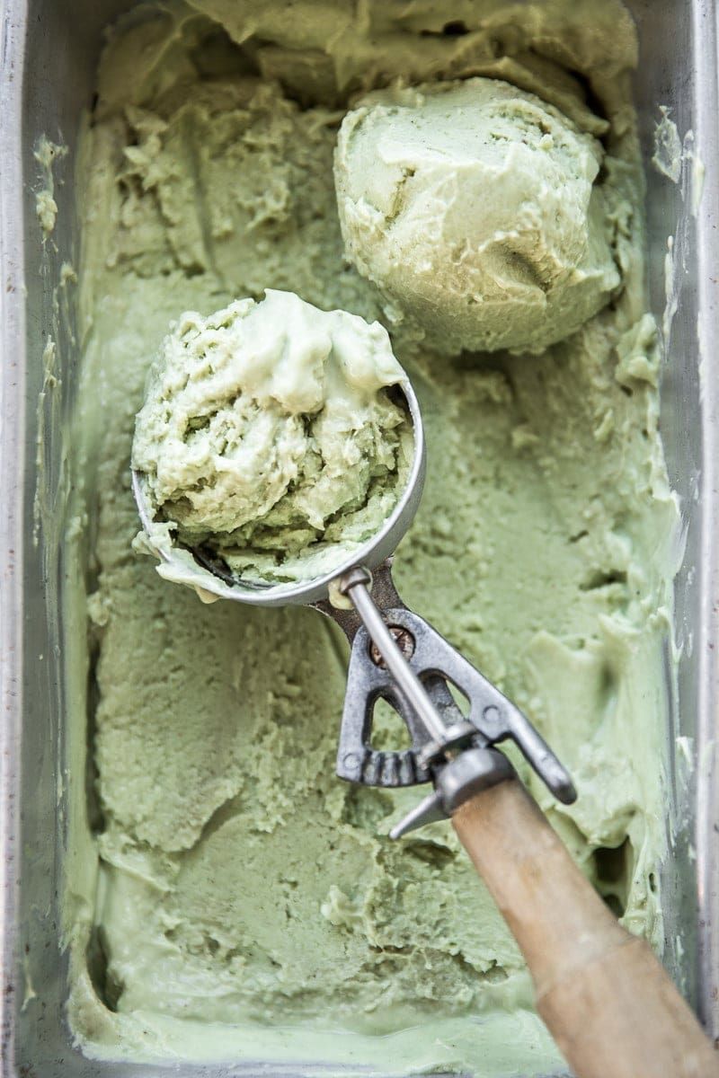Avocado Lime Ice Cream