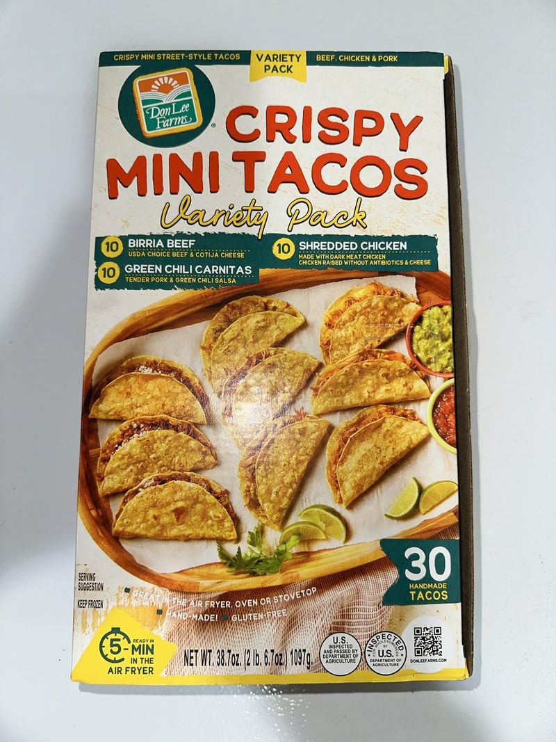 Don Miguel Mini Tacos – Tiny Texture Disasters