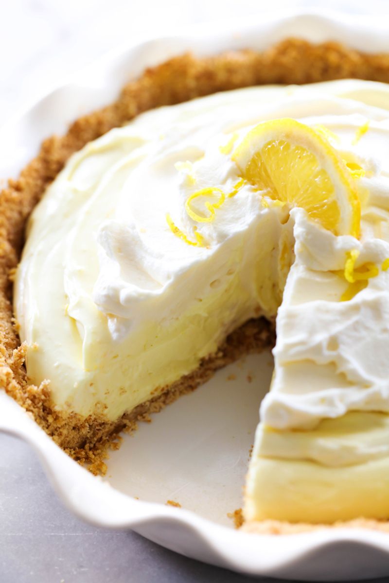 Luscious Lemon Cream Pie