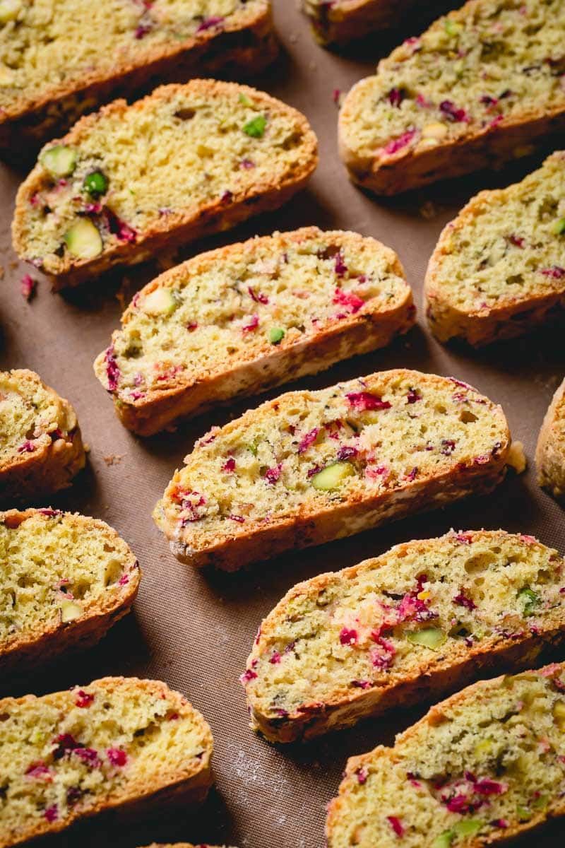 Cranberry Pistachio Biscotti