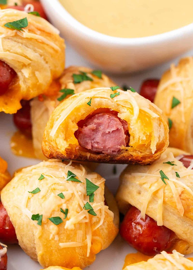 Pigs in a Blanket with Cheese