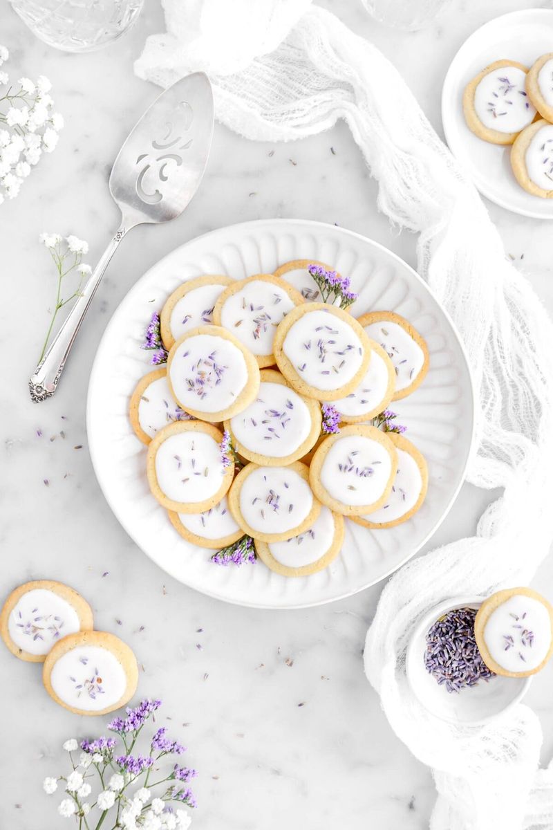 Honey Lavender Sugar Cookies