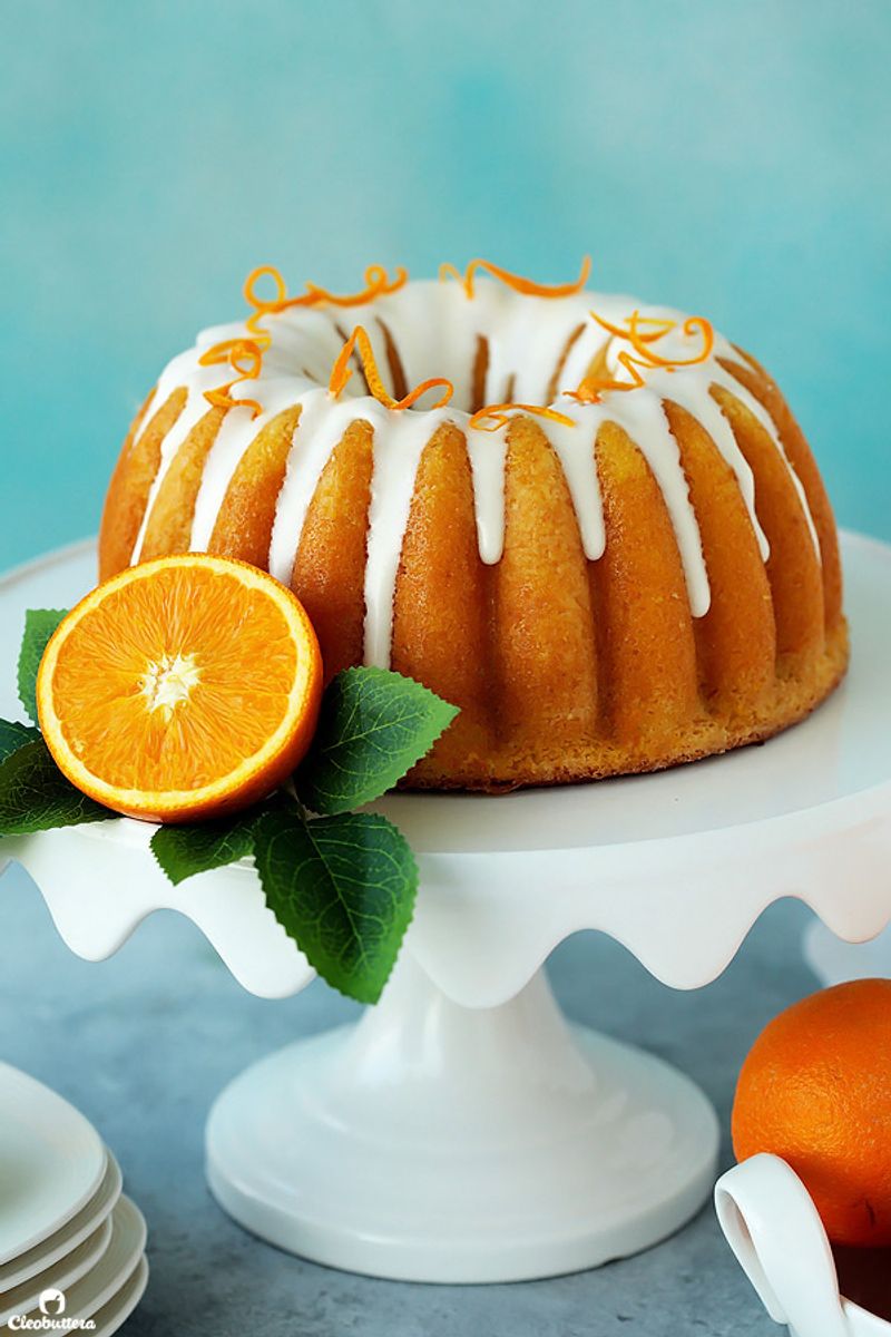 Orange Almond Bundt Cake