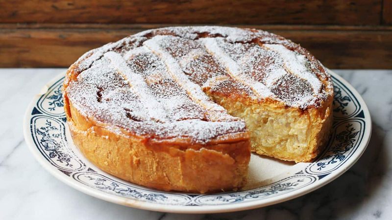 Napolitan Ricotta and Pasta Pie