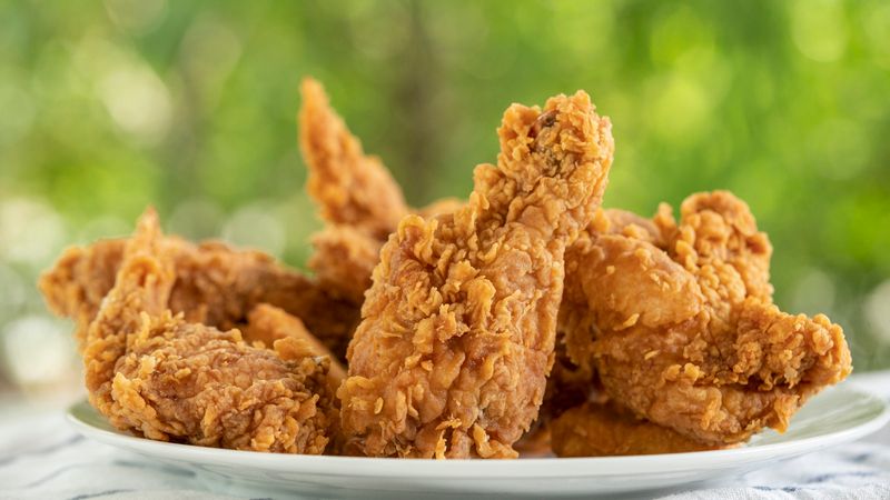 Golden-Perfect Fried Chicken