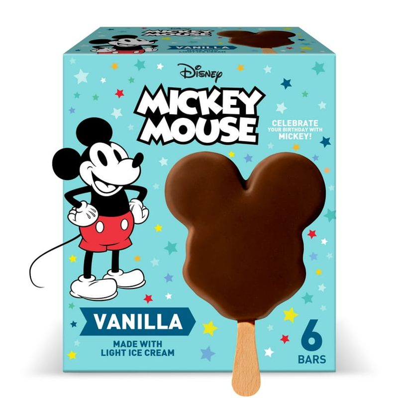 Mickey Mouse Ice Cream Bars