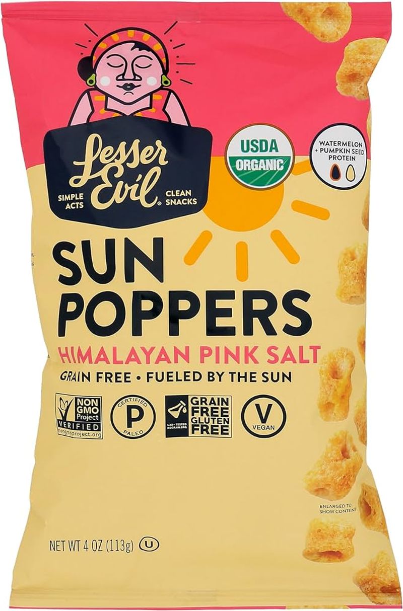 LesserEvil Himalayan Pink Salt Organic Potato Chips