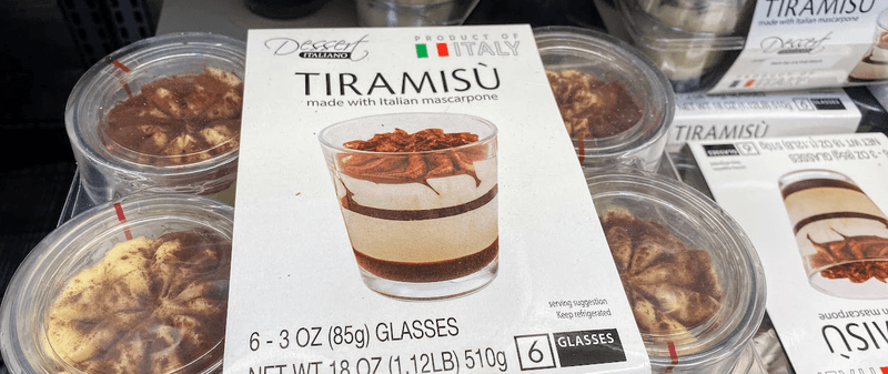 Premade Tiramisu Cups