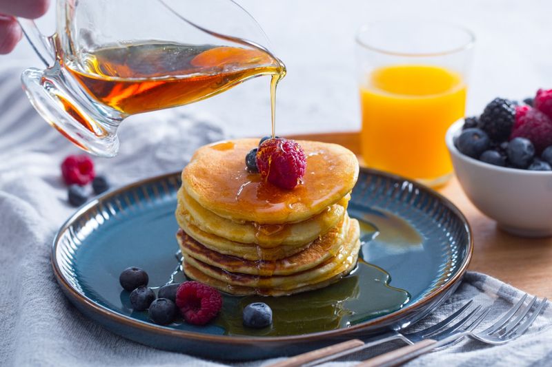 Pancakes with Syrup