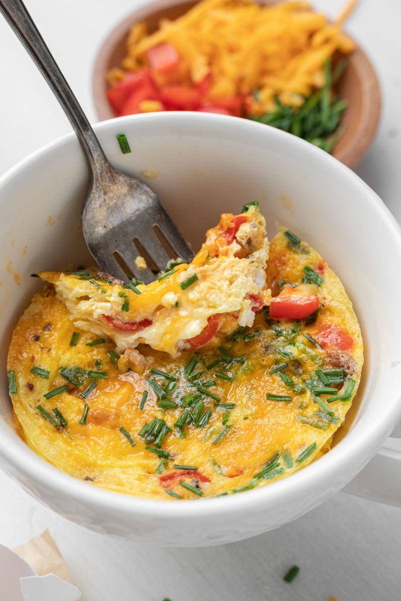 Omelette in a Mug